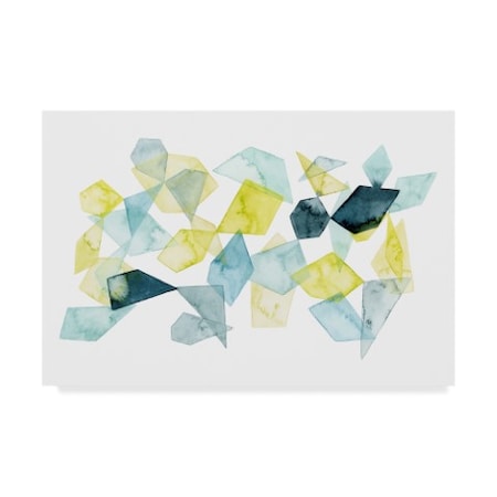 Grace Popp 'Sea Glass Abstract Ii' Canvas Art,12x19